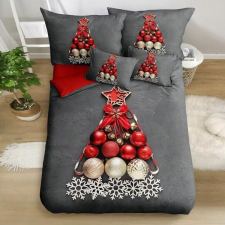  7 részes minőségi karácsonyi ágynemű X-mas 16 KC-03 lakástextília
