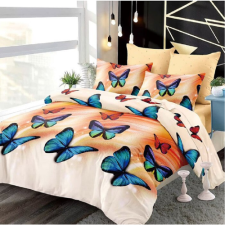  7 részes pillangós ágyneműhuzat garnitúra - Szürke arany lakástextília