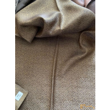  (7 szín) Modern mintás taft dekor függöny - barna arany lakástextília