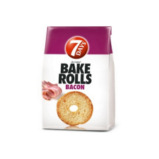 7DAYS Bake Rolls bacon-sonka - 80g előétel és snack