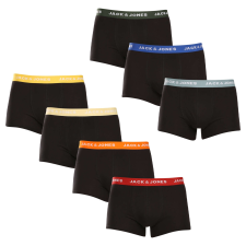 7PACK fekete Jack and Jones férfi boxeralsó (12230353) XL férfi alsó