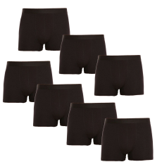  7PACK fekete Nedeto férfi boxeralsó (7NB001) S