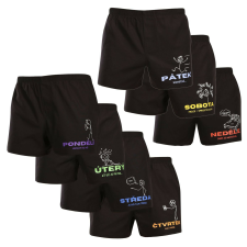 7PACK Nedeto férfi rövidnadrág 1. hét (7NTF1) 3XL férfi alsó