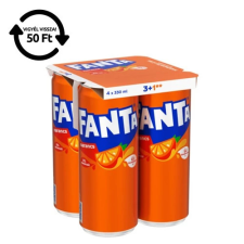 7UP FANTA narancs dobozos - 4x330 ml üdítő, ásványviz, gyümölcslé