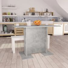  800247 Dining Table Concrete Grey 110x60x75 cm Chipboard bútor