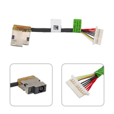  858021-001 gyári új DC-tápcsatlakozó + kábel laptop alkatrész