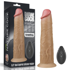 8.0'' Dual Layered Platinum Silicone Rotator vibrátorok