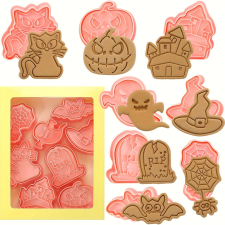  8 darabos Halloween Süteményszaggató Készlet konyhai eszköz