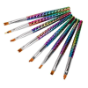  8 darabos ombre ecset szett