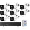 8 infrakamerás CP PLUS HDCVI