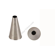 8 mm-es kerek nagyméretű díszítőcső sütés és főzés