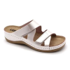  906 LEON Comfort női bőr papucs