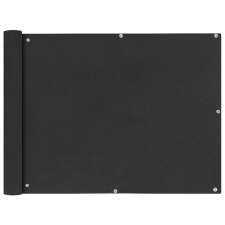 90x600 cm antracit szürke Oxford szövetű erkély ablak sötétítő kerti bútor