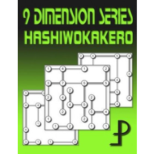  9 Dimension Series: Hashiwokakero – Puzzle Factory idegen nyelvű könyv