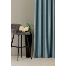  (9 szín) MIRON kalanderezett bársony 300 cm magas - Vízkék lakástextília