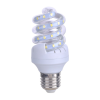  9W spirál LED izzó, E27, hideg fehér