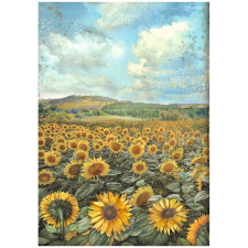  A4 rizspapír, csom. - Sunflower Art landscape dekorációs kellék