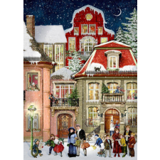  A4-Wandkalender - In der Weihnachtsgasse naptár, kalendárium