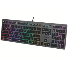 A4Tech Fstyler FX60H (Neon Backlit) Vezetékes Billentyűzet Neon - Angol (US) (A4TKLA47126) billentyűzet