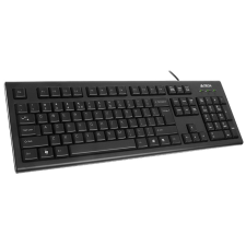 A4Tech KR-85 Vezetékes Billentyűzet (Fekete) - Angol (EN) (A4TKLA19739) billentyűzet