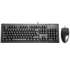 A4Tech vezetékes szett: KM-72620D bill. + egér, USB, fekete, US (A4TKLA43774) (A4TKLA43774) billentyűzet