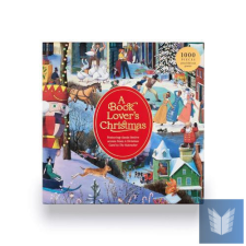 A Book Lover's Christmas: A 1000-Piece Jigsaw Puzzle társasjáték