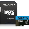 A-Data 256GB microSDXC Premier UHS-I Class10 V10 A1 + adapterrel