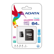 A-Data - 64GB MicroSDHC - AUSDX64GUICL10-RA1 memóriakártya