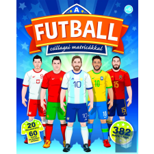  A futball csillagai matricákkal gyermek- és ifjúsági könyv