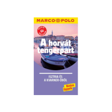 A horvát tengerpart - Isztria és a Kvarner-öböl - Marco Polo térkép