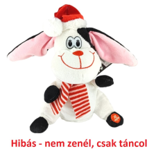 A.I&E. Plüss karácsonyi állatok mozgó-zenélő boci - HIBÁS elektronikus játék