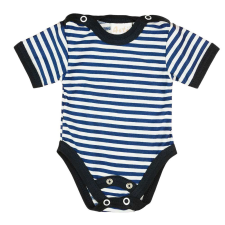 A-K Rövid ujjú dupla patentos baba body kombidressz, body