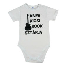 A-K Rövid ujjú feliratos baba body kombidressz, body