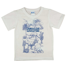 A-K Rövid ujjú fiú póló dinoszauruszos mintával gyerek póló