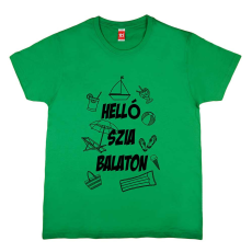 A-K Rövid ujjú gyerek póló Balatonos mintával