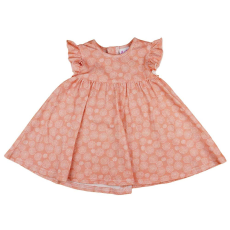 A-K Ujjatlan mintás baba kislány ruha