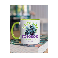 A legjobb fotósok októberben születnek bögre - egyedi mintás, több színben ajándéktárgy