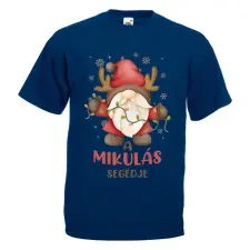  A mikulás segédje - Karácsonyi Férfi Póló férfi póló