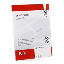 A-Series Etikett címke, 70x37mm, 100lap, 24 címke/lap A-Series etikett