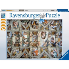  A Sixtus-i kápolna 5000 darabos puzzle puzzle, kirakós