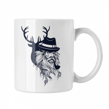  A vadász - Fehér Bögre bögrék, csészék