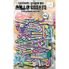 AALL &amp; Create Kivágatok - Les Sentiments - Ephemera (1 ív) matrica
