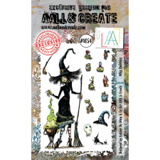 AALL & Create Szilikonbélyegző A6 - Miss Bubbles - Stamp Set (1 db) bélyegző