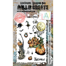 AALL & Create Szilikonbélyegző A6 - Pumpkin Party - Stamp Set (1 db) bélyegző