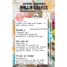 AALL & Create Szilikonbélyegző A7 - Define Halloween - Stamp Set (1 db) bélyegző