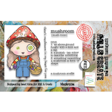 AALL & Create Szilikonbélyegző A7 - Mushroom - Stamp Set (1 db) bélyegző
