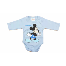 Ab Hosszú ujjú pamut body - Kék - Mickey egér (68) kombidressz, body