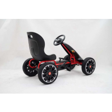 Abarth GoKart pedállal, fekete lábbal hajtható járgány
