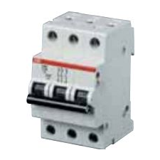 ABB 2CDS253001R0634 S203-C63 Vezeték védőkapcsoló 3 pólusú 63 A (2CDS253001R0634) villanyszerelés