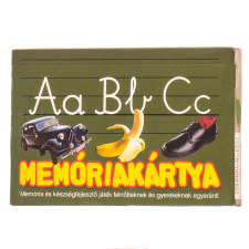 ABC 72 lapból álló memóriakártya (BBKM) memóriajáték